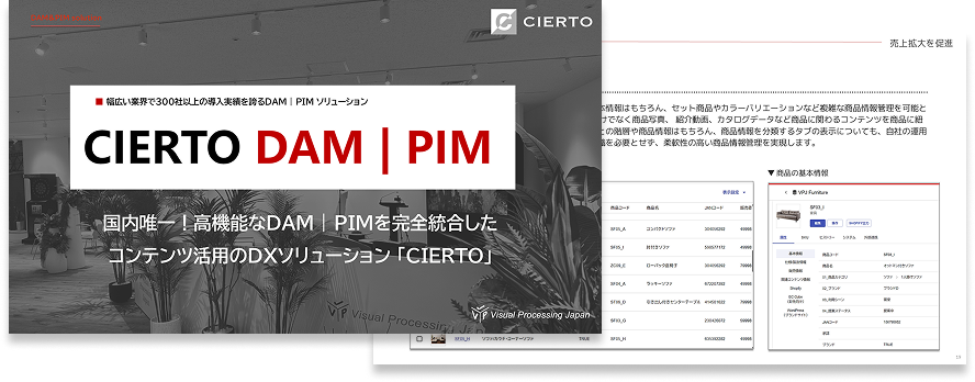 DAM|PIM画像